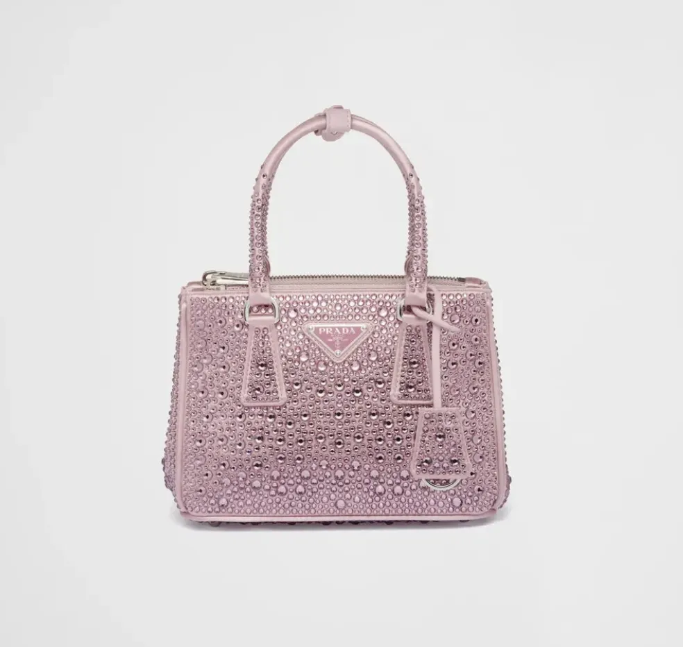 PRADA RE-EDITION MINI BAG CON CRISTALES